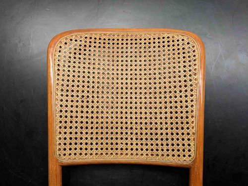 We can replace sheet rattan webbing such as this, or convert chairs with hand woven cane to accept sheet cane.